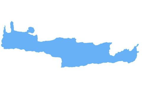 Mapa Kreta